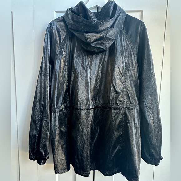 🔥last call! Like new stylish Zara rain jacket, size L - Picture 7 of 9